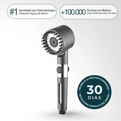Velzorae™ | Regadera Purificadora para Piel y Cabello